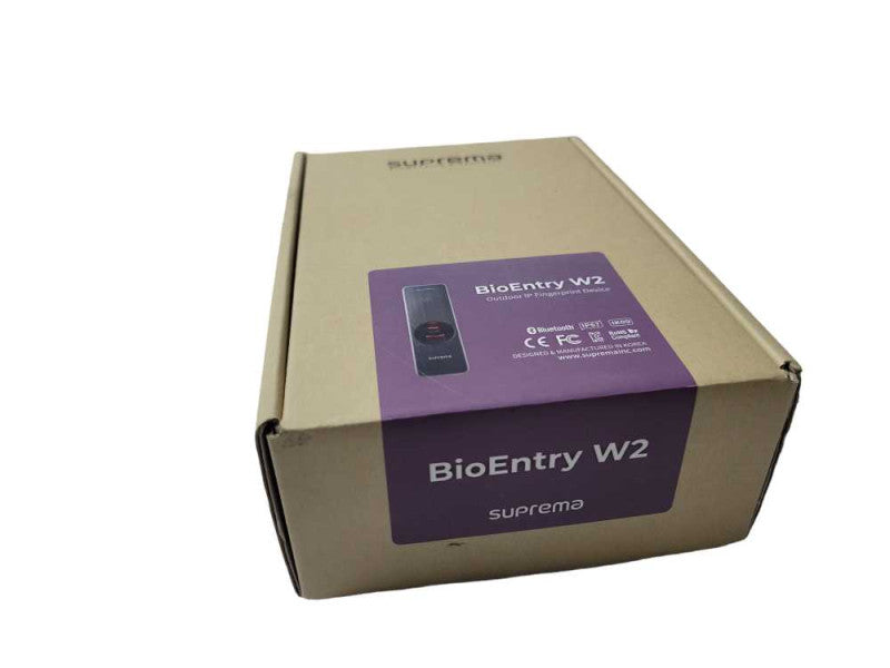 Suprema BioEntry W2 Fingerprint Device - BEW2-OAPB- READ _