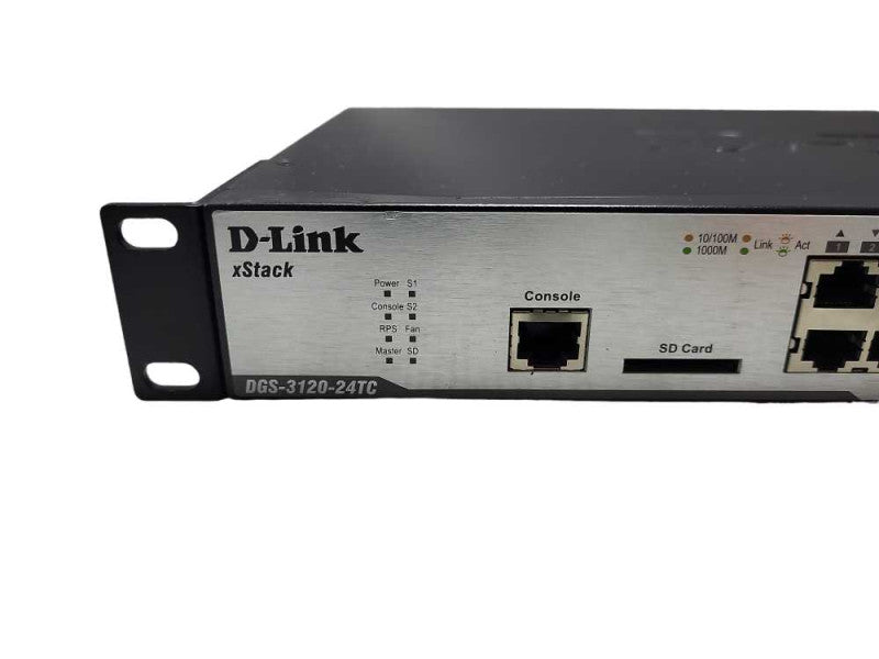 D-LINK DGS-3120-24TC xStack Gigabit Switch READ  $