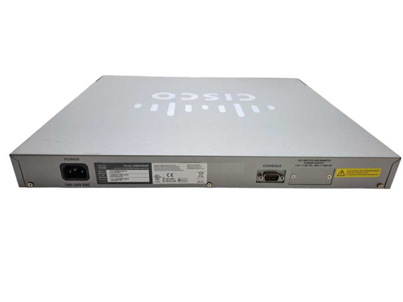 Cisco SGE2000P | 24 Port Gigabit PoE Network Switch 4x Shared SFP )