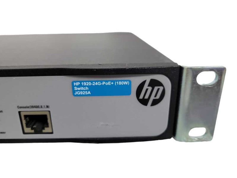 HP 1920-24G-PoE+ 180W network switch JG925A Q!