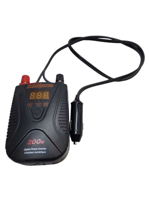 200W Digital Power Invertor- 12V to 110V for car &