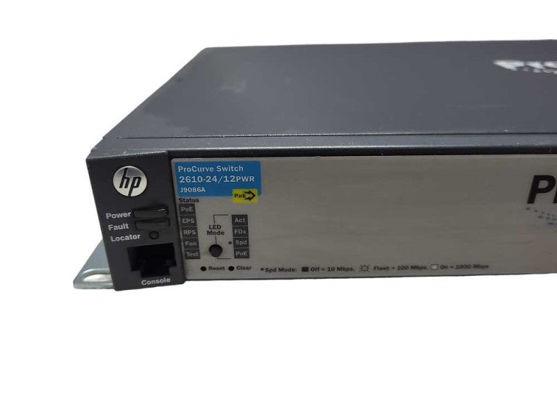 HP ProCURVE J9086A 24-Ports Rack Switch Managed stackable 2610-24/12PWR $
