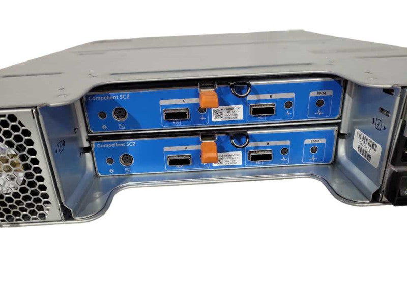 Dell Compellent SC200 Storage Expansion Bay with 2x Controllers 00TW47 & 2x P !
