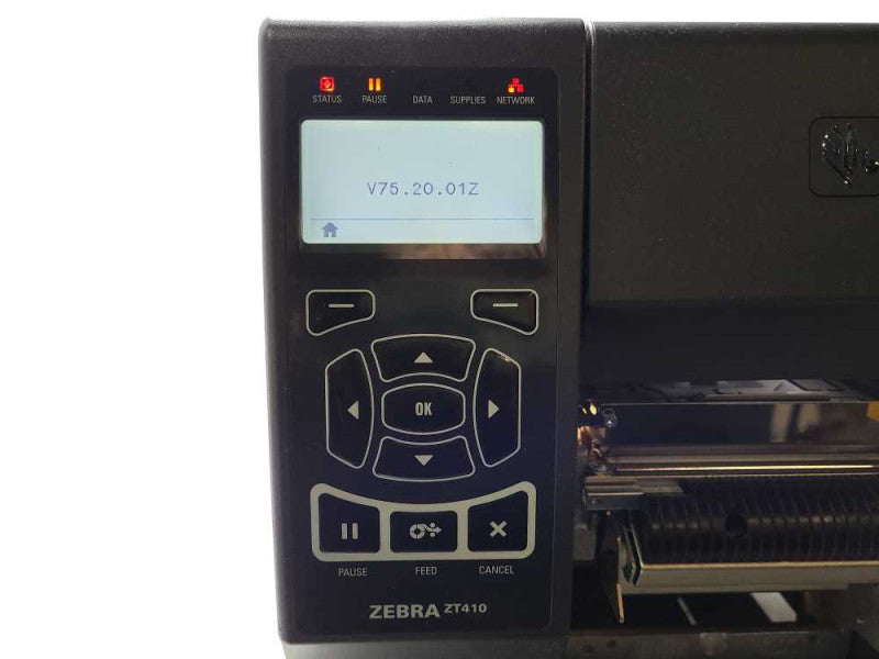 Zebra ZT410 DT/Thermal Transfer Label Printer ZT41042-T4P0000Z READ Q$
