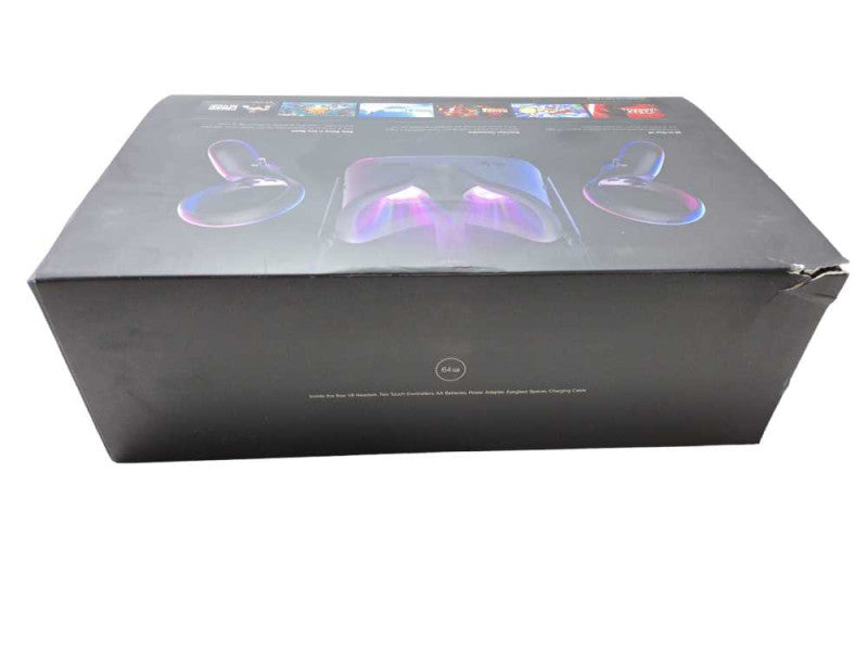 Meta Oculus Quest 1 All-in-one VR Gaming Headset - Black 64GB )