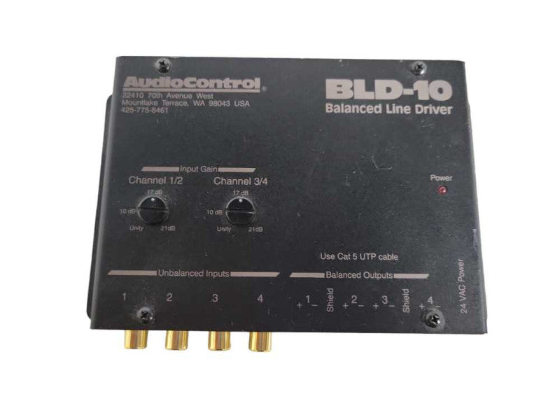 Audio Control BLD-10 Balanced Line Driver !