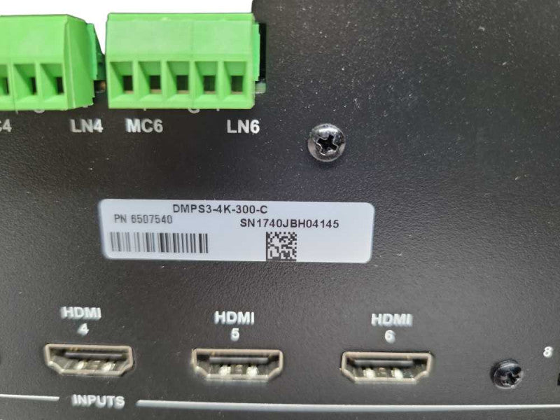 Crestron 3-Series 4K DigitalMedia Presentation System 300 (DMPS3-4K-300-C) Q%