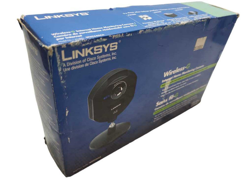 LINKSYS WIRELESS MONITORING CAMERA WVC54GCA &