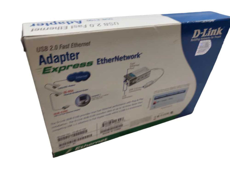 D-Link DUB-E100 10/100 USB 2.0 Fast Ethernet Adapter  &