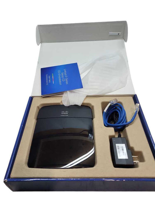 Cisco Linksys E1200 4-Port Gigabit Ethernet Dual-Band Wireless Router &