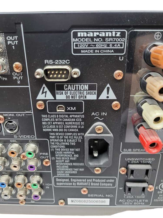 Marantz SR7002 THX Select2 7.1 A/V Receiver %