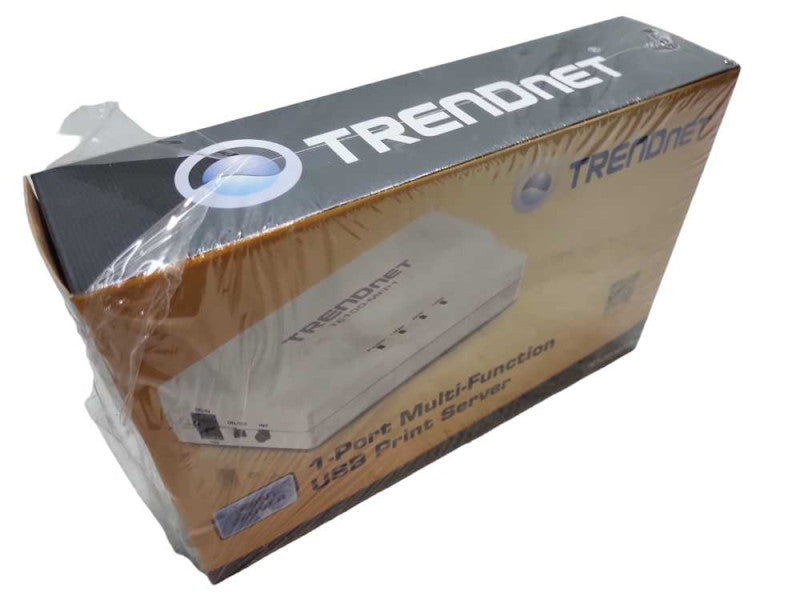 - TRENDNET TE100-MFP1 ONE PORT USB PRINT Server &