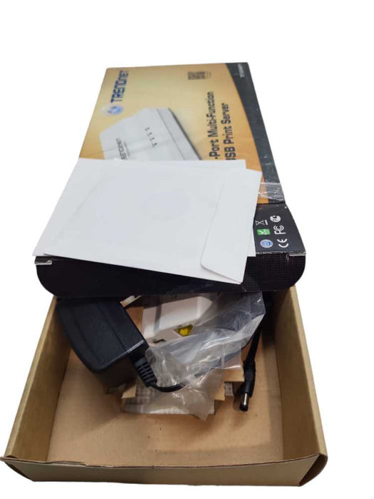 - TRENDNET TE100-MFP1 ONE PORT USB PRINT Server &