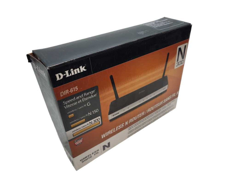 D-Link DIR-615 Wireless N 300 Router &