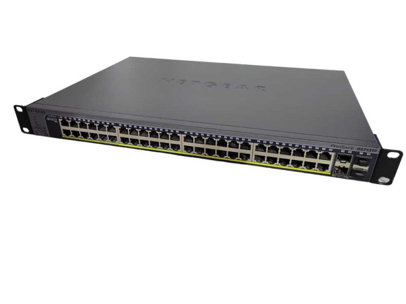 Netgear ProSafe GS752TP 48-Port Gigabit Ethernet Managed PoE Switch !