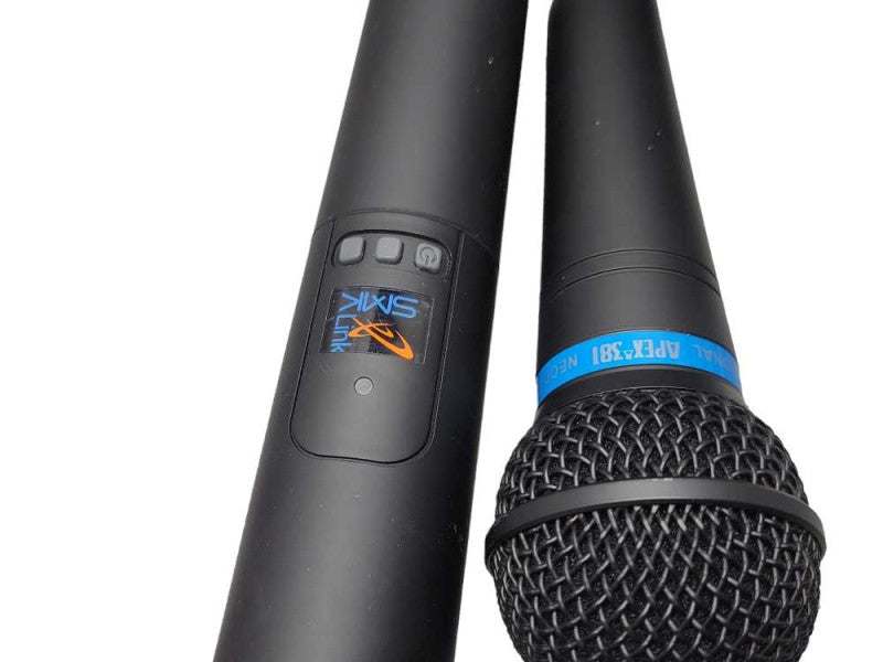 Intertek VP3320W Ultra-Portable Presentation System with Case and 2x MICs SEE _