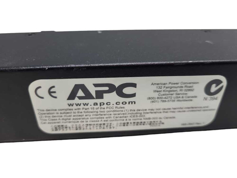 APC AP9341 Temperature And Humidity Expansion Module With Rackmount &