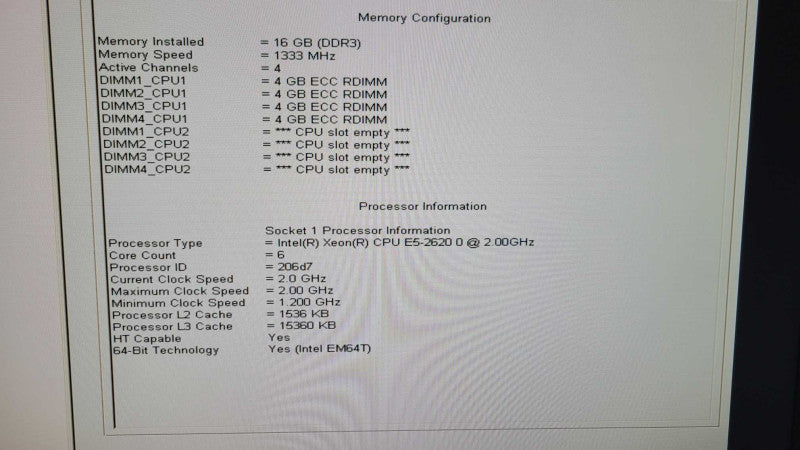 Dell Precision T5600 - Xeon E5-2620 0 | 16GB RAM | QUADRO 2000 | PERC H310 %
