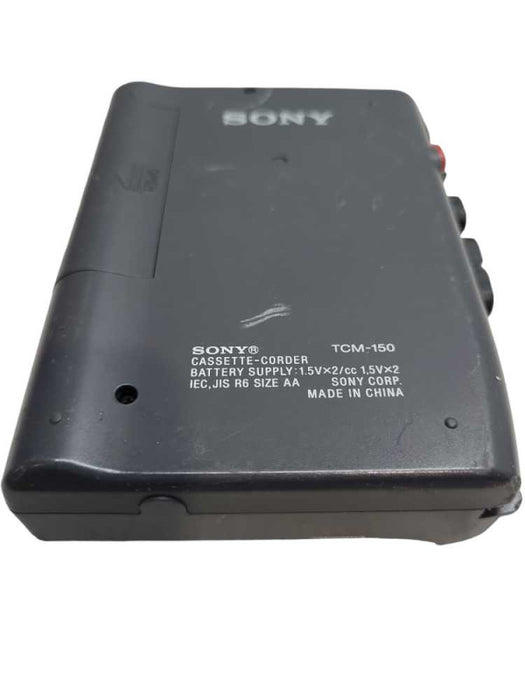 Sony TCM-150 CLEAR VOICE Handheld Cassette Voice Recorder &