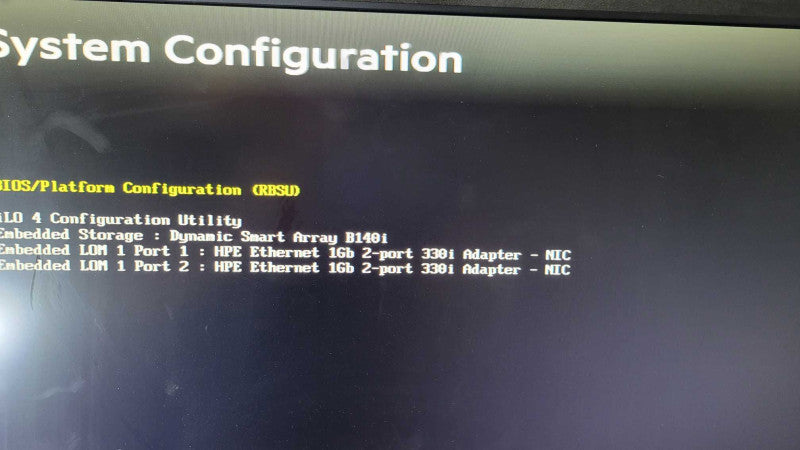 HP PL ML110 Gen9 - Xeon e5-2603 v4 | 16GB RAM | B140i RAID %