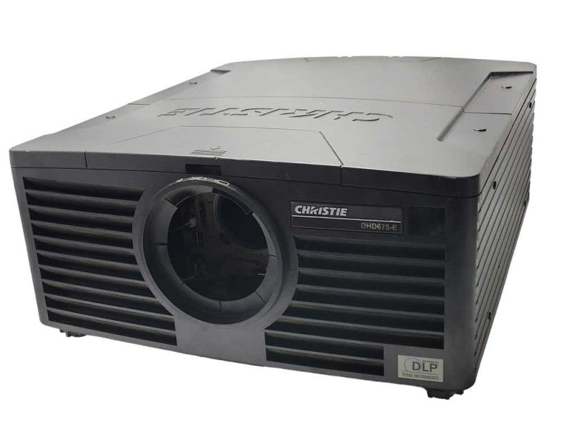 Christie DHD675-E HD DLP Digital Projector, No Lens, READ _
