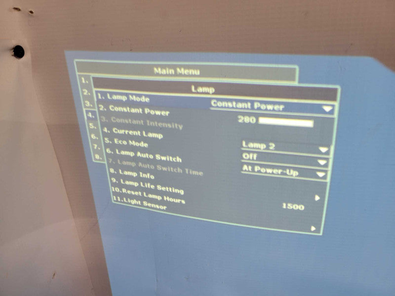 Christie DHD775-E DLP Projector with 3470 Total Hours, READ _
