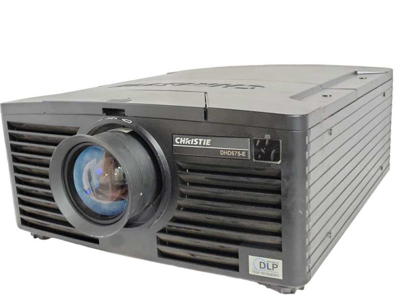 Christie DHD675-E HD DLP Digital Projector, 9791 Total Hours, READ _