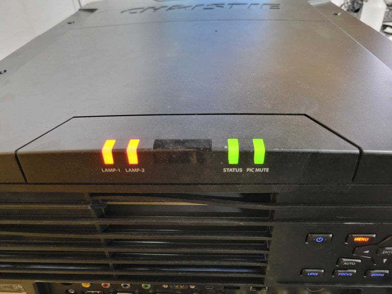 Christie DHD675-E HD DLP Digital Projector, 9791 Total Hours, READ _