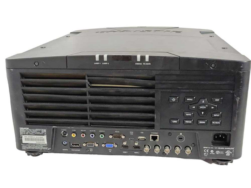 Christie DHD675-E HD DLP Digital Projector, 9791 Total Hours, READ _