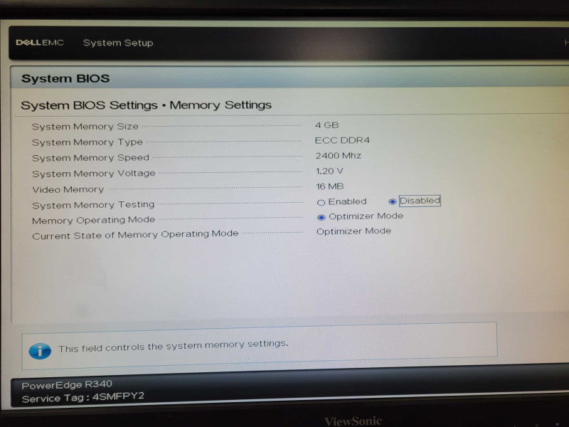 Dell PowerEdge R340, Xeon E-2136 3.3Ghz 4GB DDR4 H330 1x PSU, 3.5\\" SEE _