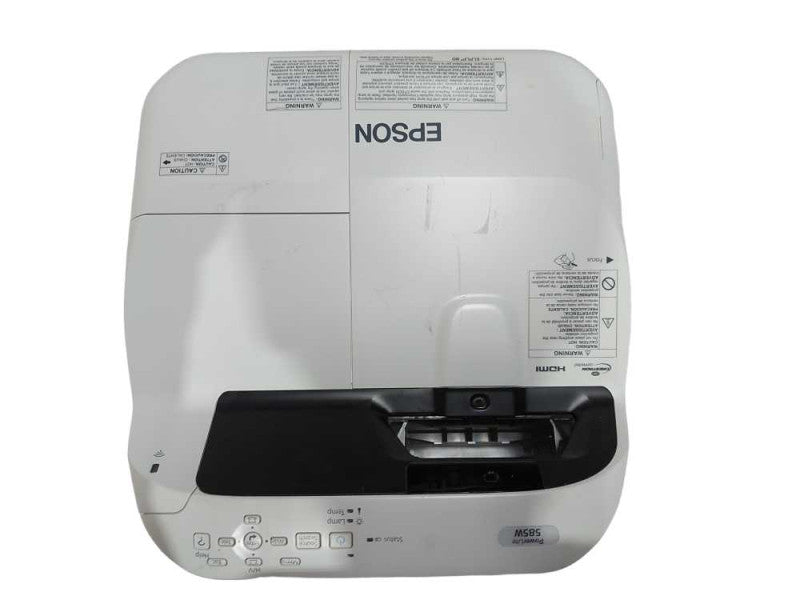 Epson H602A PowerLite 585W WXGA 3LCD Projector 1463 lamp hours - READ #