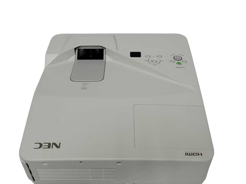 NEC UM330W Ultra Short Throw Projector, 2789 Lamp Hours, No Remote _