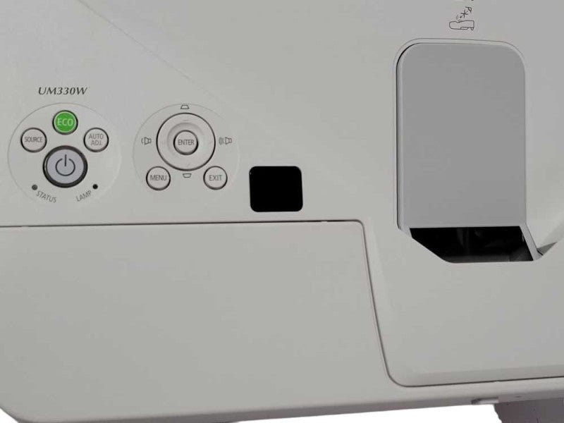 NEC UM330W Ultra Short Throw Projector, 2789 Lamp Hours, No Remote _