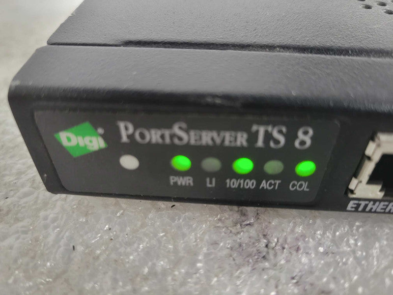 Digi PortServer TS 8 50001208-01 Ethernet/Serial Switch !