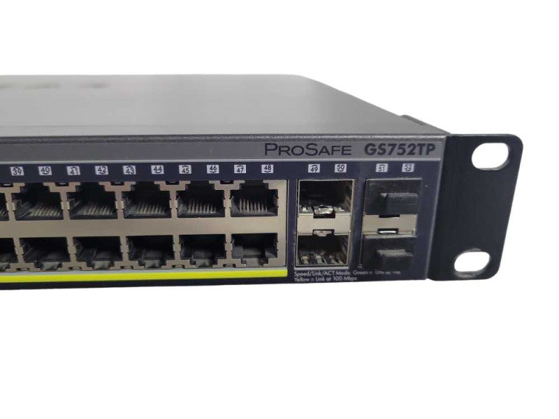Netgear ProSafe GS752TP 48-Port Gigabit Ethernet Managed PoE Switch !