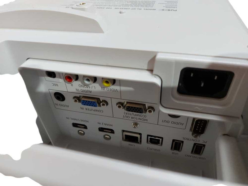 NEC NP-UM351W LCD Projector Ultra Short Throw 3500 ANSI HD 1080p HDMI 807 Hrs #
