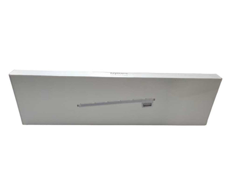 NEW Sealed Apple Keyboard A1243 MB110LL/B Wired USB Keyboard With NumberPad Q)
