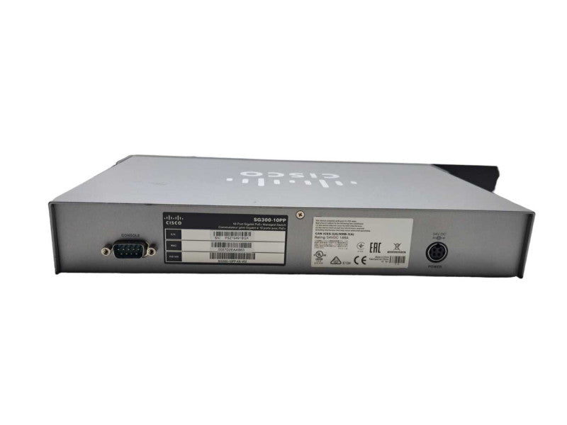 Cisco SG300-10PP | 10-Port Gigabit PoE+ Managed Switch | *READ* )