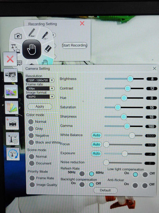 Elmo MX-1 4K Ultra HD Resolution Compact Visual Presenter Q_