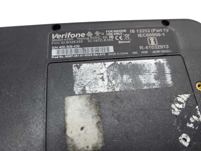 Verifone E355 Black 2.4\\" Display Moneris Chip Reader &