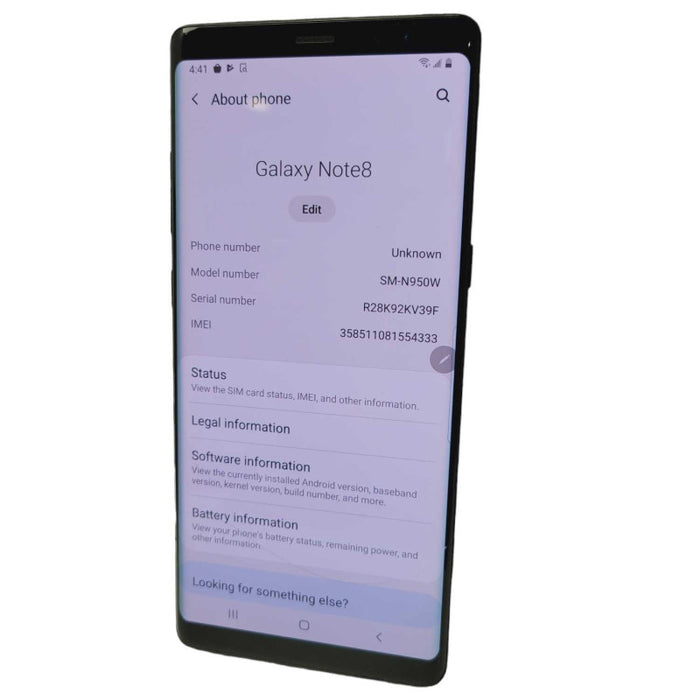 Samsung Galaxy Note 8 SM-N950W 64GB UNLOCKED READ -