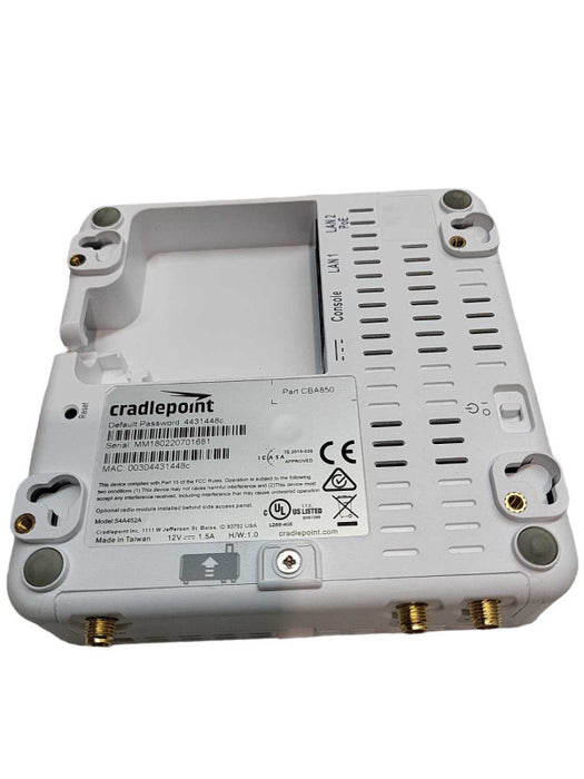 Cradlepoint CBA850 CAT6 4G LTE Mobile Broadband Router S4A452A &