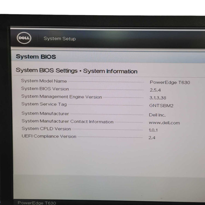 DELL PowerEdge T630 2x Intel Xeon E5-2620 V4 @2.10GHz 64GB RAM  -
