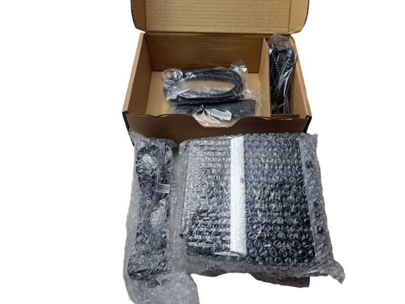 New | Polycom VVX 501 VOIP PoE Phone for Skype | 2200-48500-019 Q)