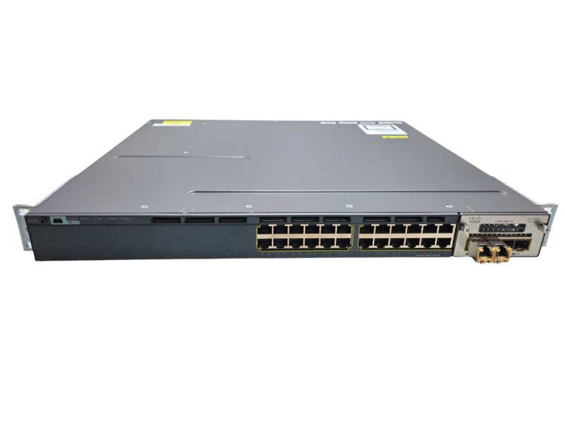 Cisco WS-C3560X-24T-S 24 Port Layer 3 Gigabit Switch + 1G SFP Module )