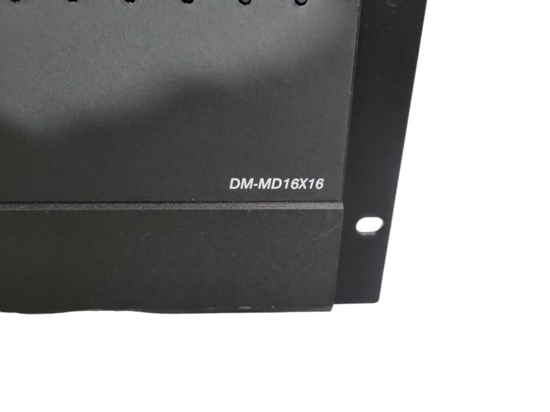 CRESTRON DM-MD16X16  AUDIO/HDMI/VIDEO DIGITAL MEDIA SWITCHER !