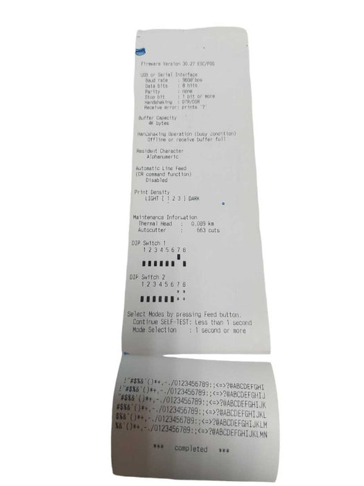 Epson M244A Thermal Label Receipt Printer Q#