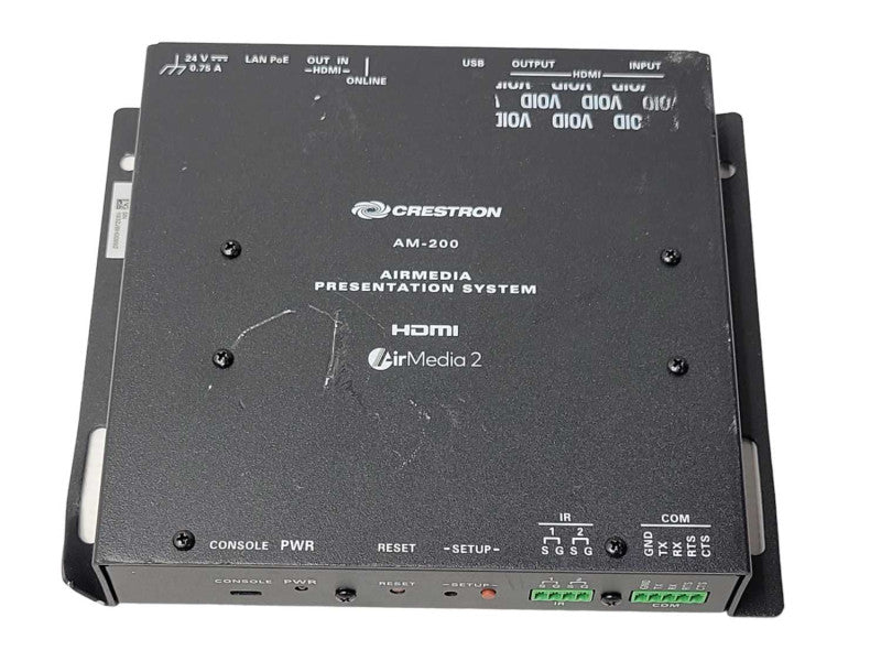 Crestron AM-200 AirMedia Presentation System, READ Q_