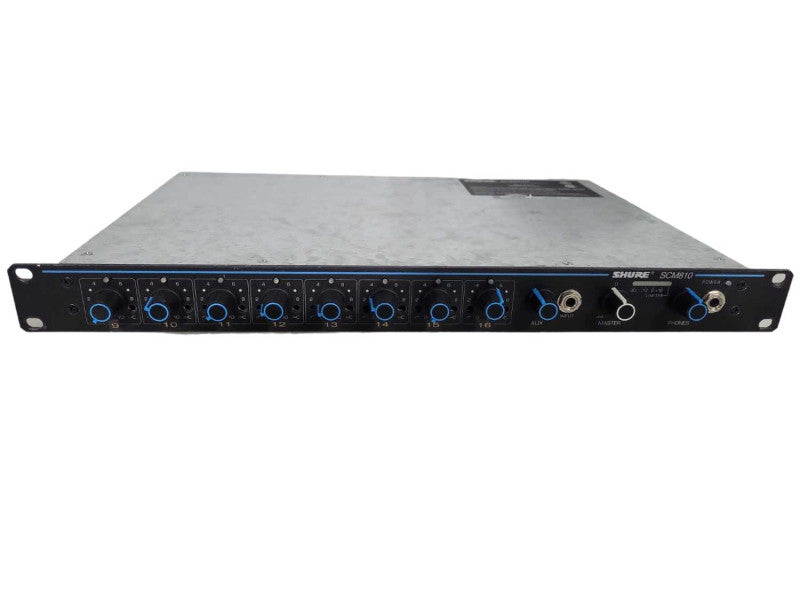 Shure SCM810 Automatic Microphone Mixer with Intellimix 8-Channel !