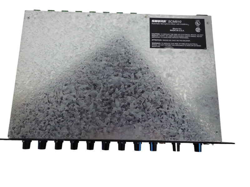 Shure SCM810 Automatic Microphone Mixer with Intellimix 8-Channel !